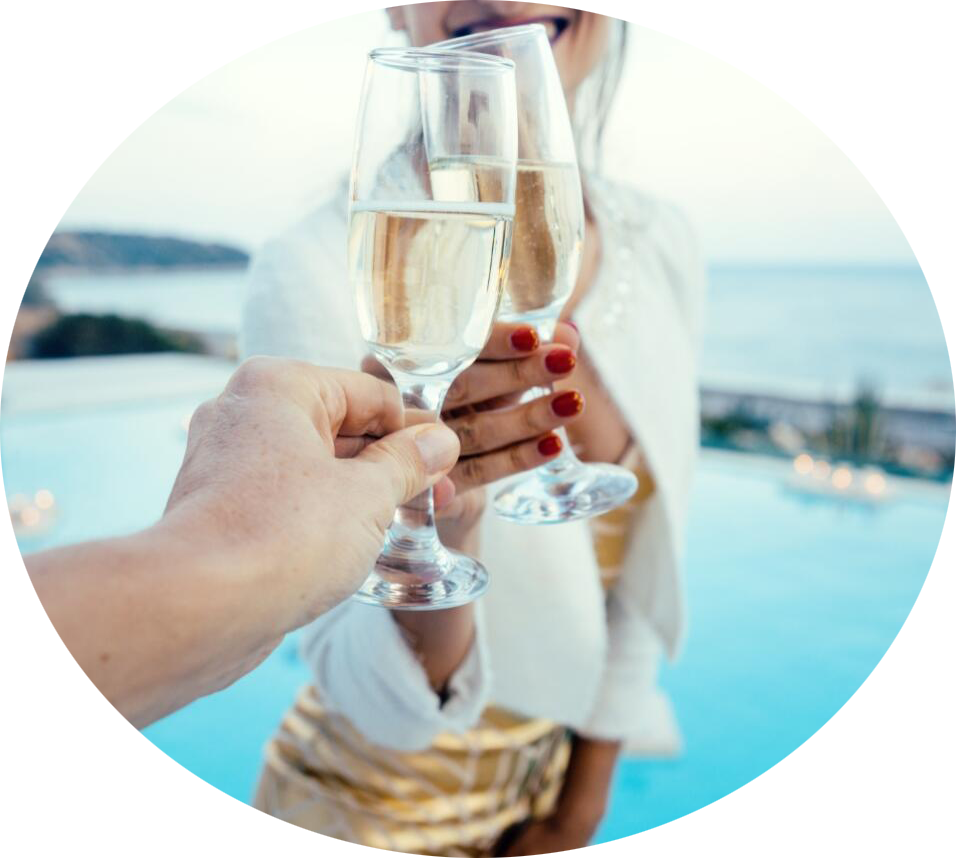 couple champagne